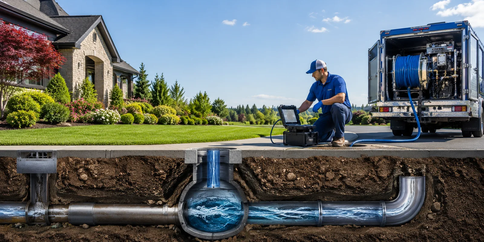 Drainage restoration information for Huntington, UT